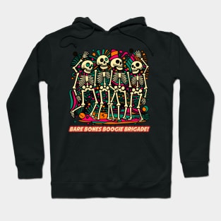 skeleton boogie brigade Hoodie